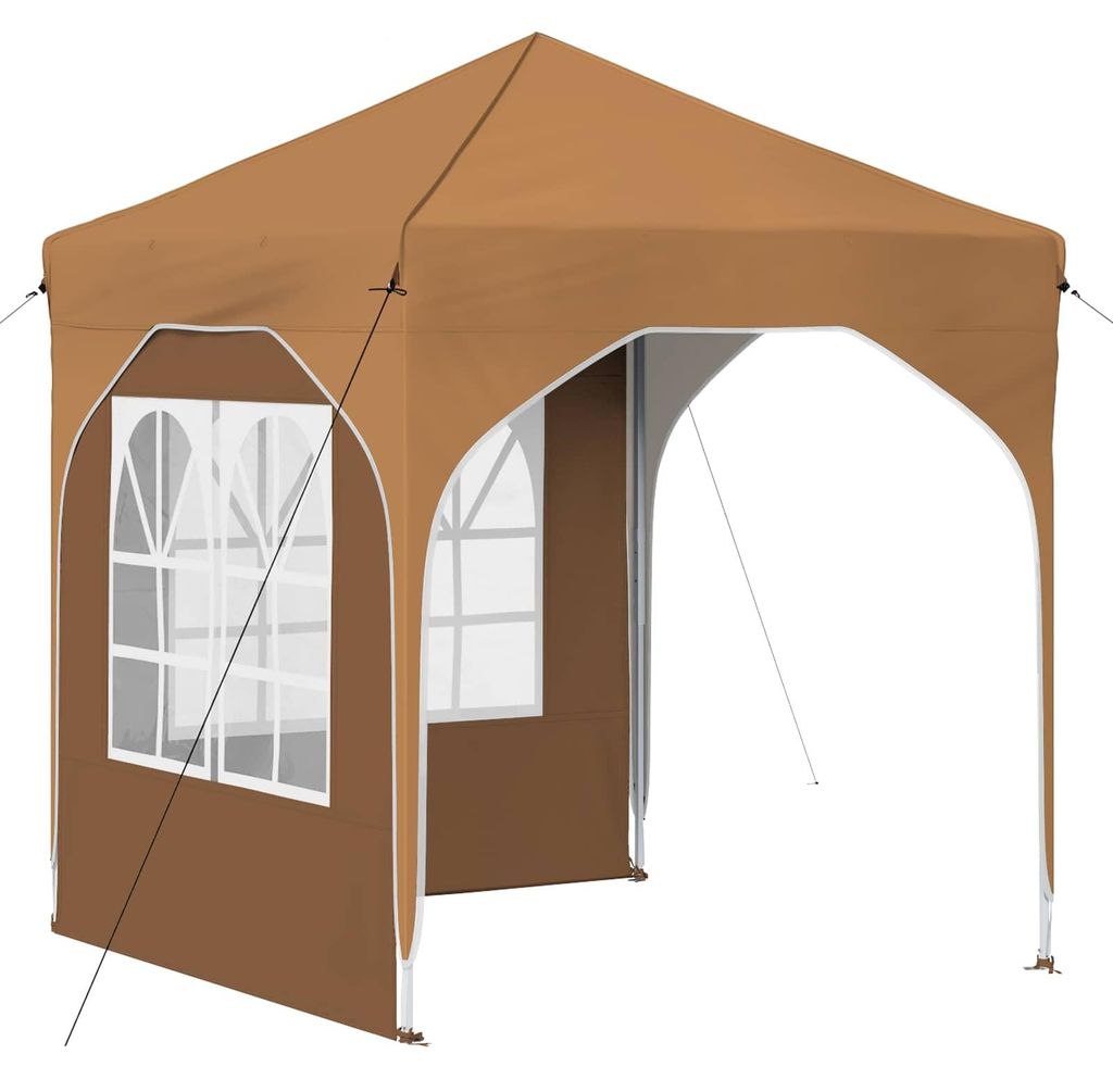 vidaXL Pop-up Partyzelt 192 x 192 x 245 cm Beige