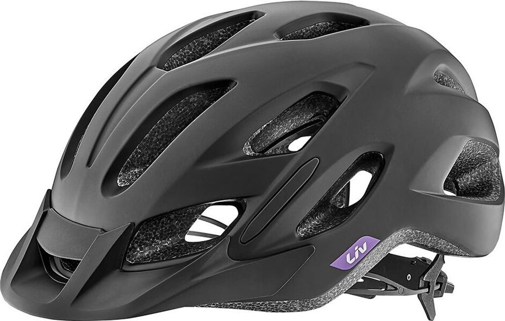 Liv Luta Mtb-helm Schwarz M-L Schwarz M-L