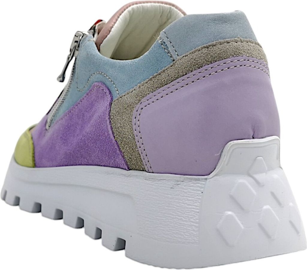 Waldläufer Damen Low Sneaker H-AJALA Mehrfarbig Leder Produktbild 38