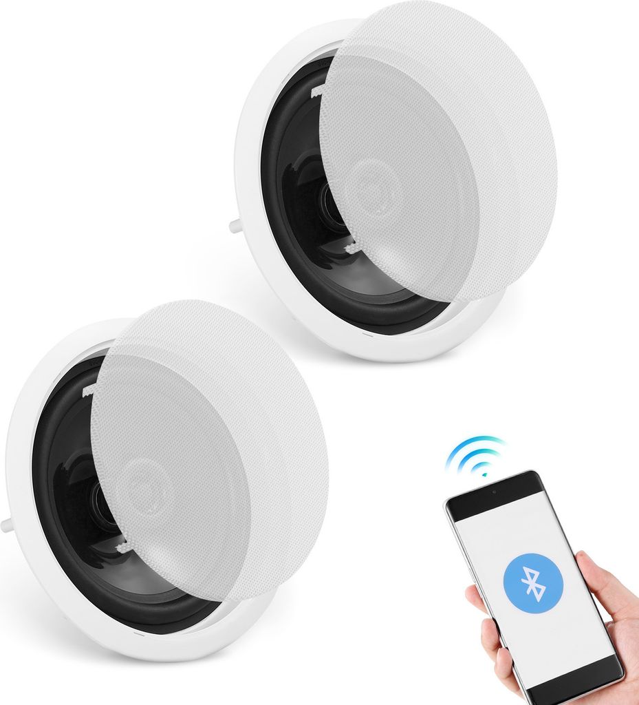 VEVOR zestaw 2 głośników sufitowych Bluetooth ok. 17 cm, Zdjęcie produktu 