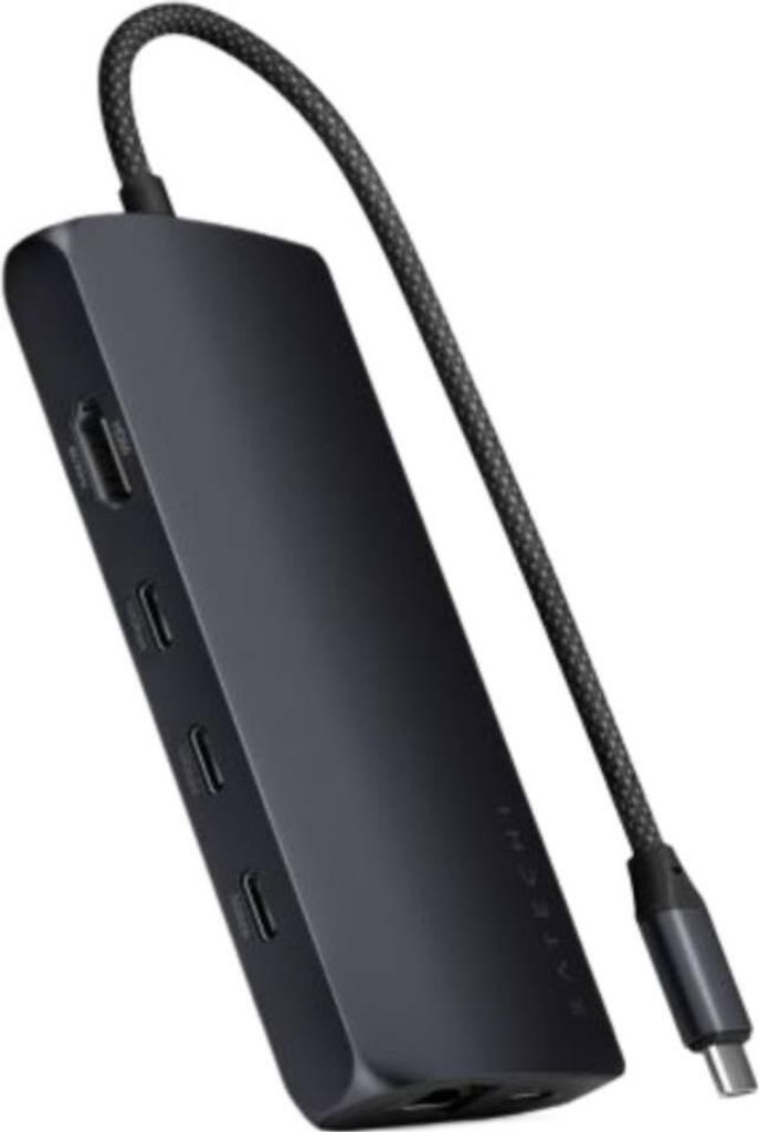 Satechi - USB -C Multimort Adapter 8K s Ethernet V3 (BLC) Obrázok produktu 