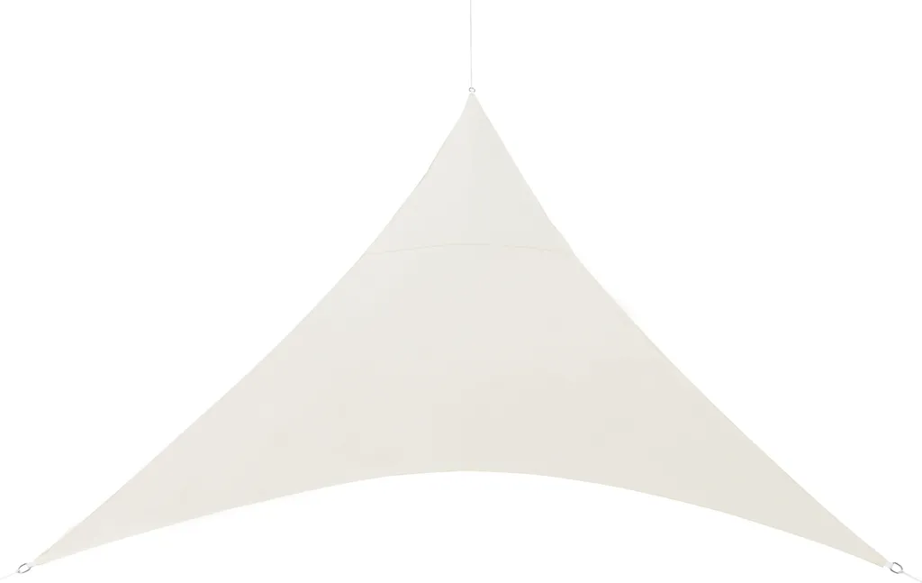 Tenda da Sole Triangolare 3x3x3m Sabbia | Vela Ombreggiante Impermeabile PU