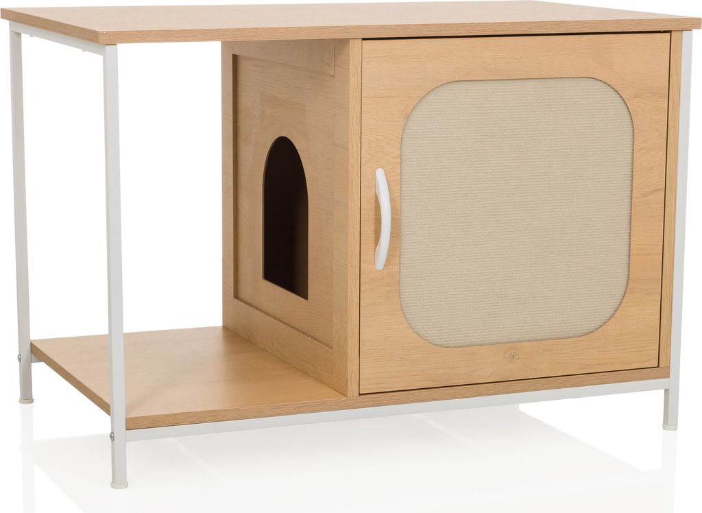 hjh LIVING Katzenhaus KITTYHOME 1 Katzenhöhle MDF, laminiert