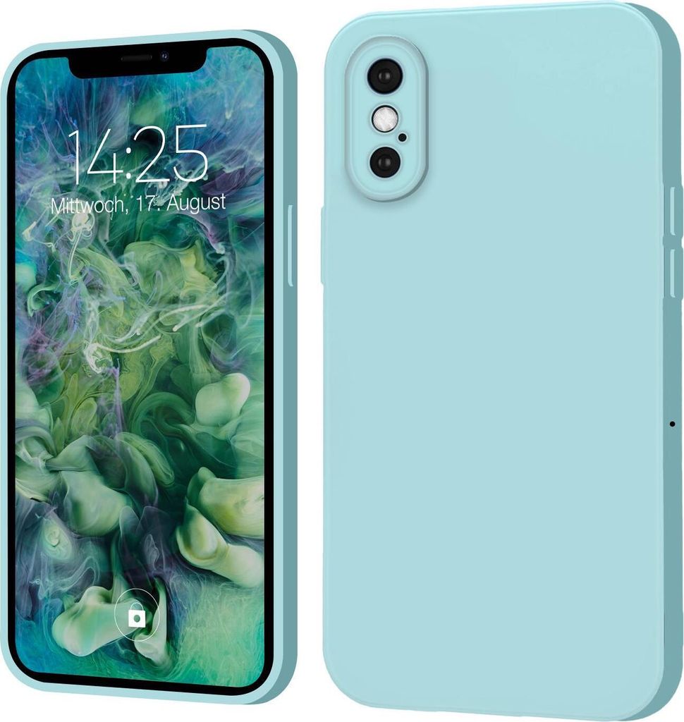 Hülle für iPhone X Case Cover Bumper Silikon Softgrip Produktbild 