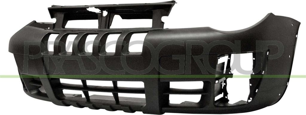 PRASCO Stoßstange Stoßfänger für FIAT Strada Pickup (178) Genarbt Schwarz FT1141021