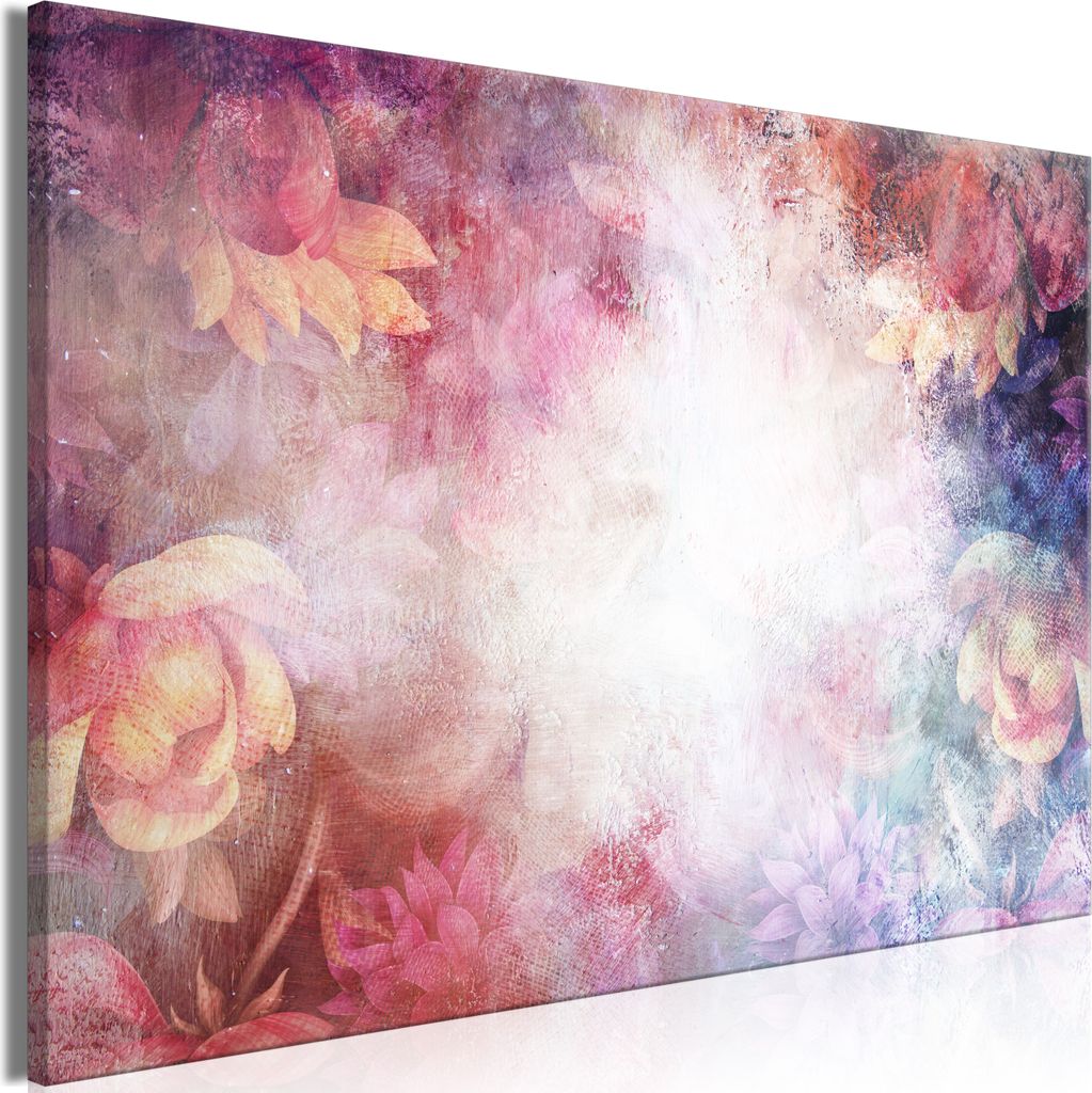 Vliesstoff Leinwandbild - First Day of Spring (1 Part) Wide 120x80 cm Blumen b-A-0831-b-a