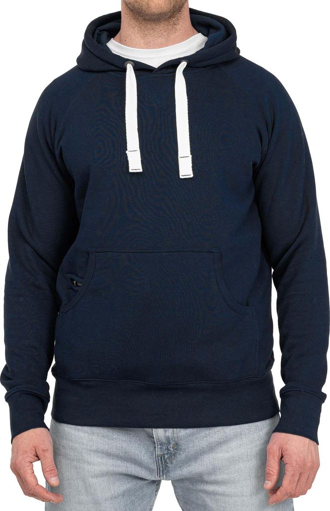 Mivaro Herren Kapuzenpullover mit Kängurutasche Regular Fit 70% Baumwolle 30% Polyester weich gefüttert warm pflegeleicht bequem ideal für Freiz...