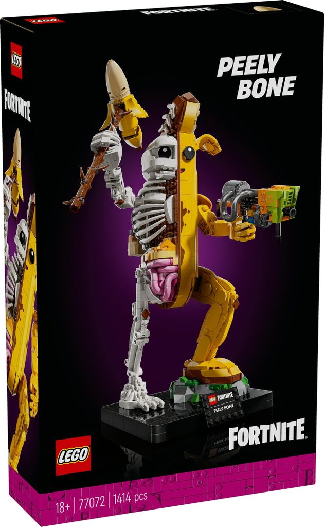 LEGO Fortnite, "Hueso-Chalí" – Incluye lanzador de colores Imagen del producto 