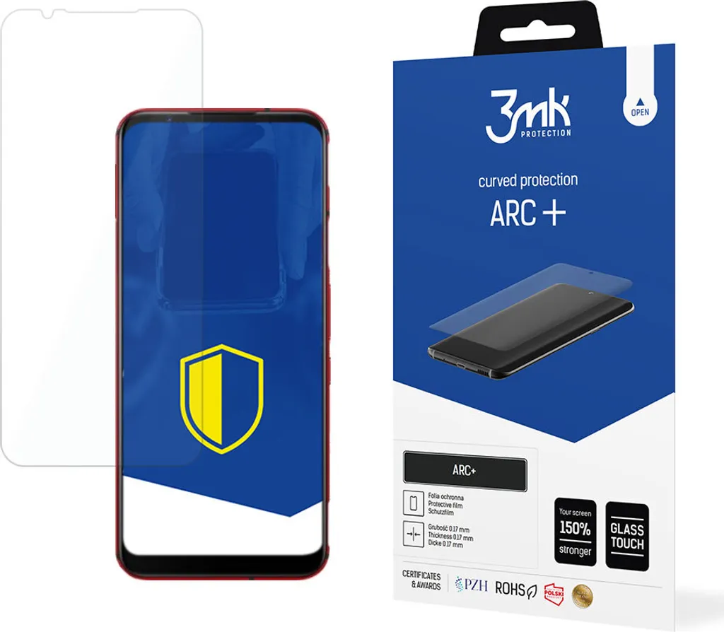 Pellicola Protettiva 3mk Arc+ per ZTE Red Magic 5G Auto-Rigenerante