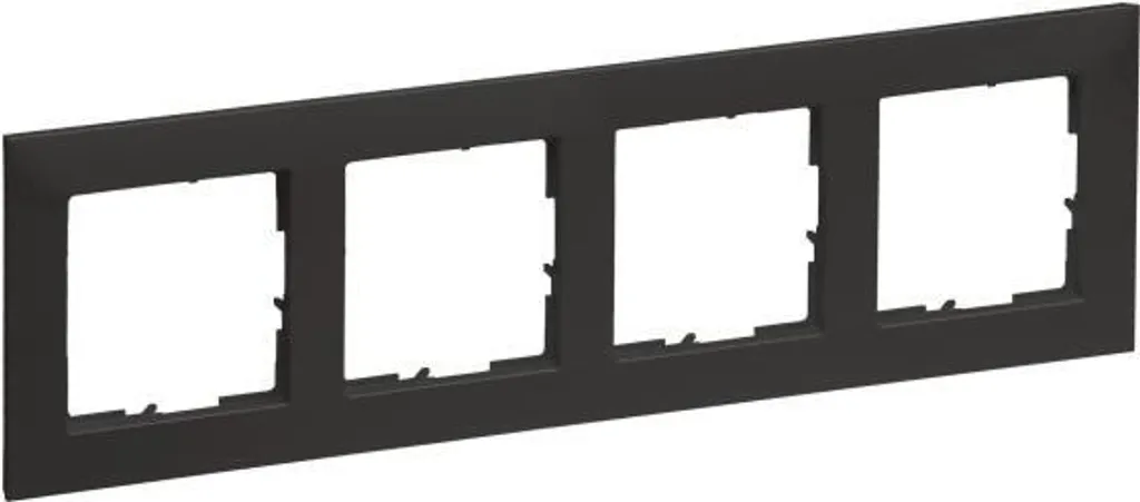Legrand Céliane 765474 : Plaque de finition 4 postes coloris anthracite