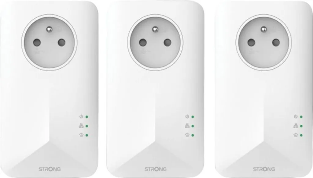 Strong POWERL1000TRIEUV2 CPL Gigabit 1000 avec prise de terre EU - 12
