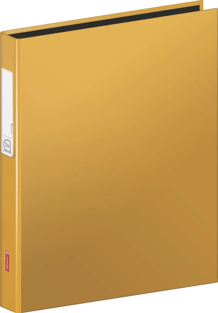 Classeur souple à 2 anneaux BRUNNEN orange pour rangement bureau A4