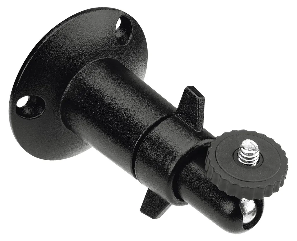 CELLONIC, Supporto da parete per fotocamera compatibile con Arlo, compatibile con Eufy, compatibile con Wyze – Supporto girevole in alluminio con filetto 1/4", per interno ed esterno