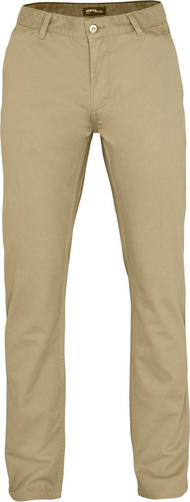 Asquith & Fox Herren Klassik Hose / Chinos RW3473 (L/L) (Khaki)