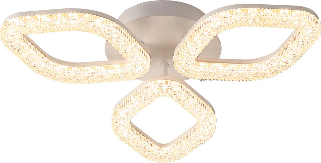 Plafonnier LED XL-3 52cm : fini la lumière agressive avec télécommande
