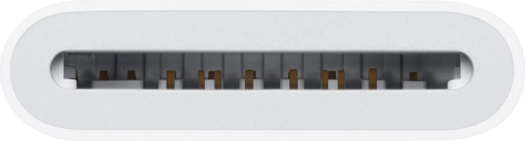 Apple USB-C SD-Kartenlesegerät, weiss Produktbild 3