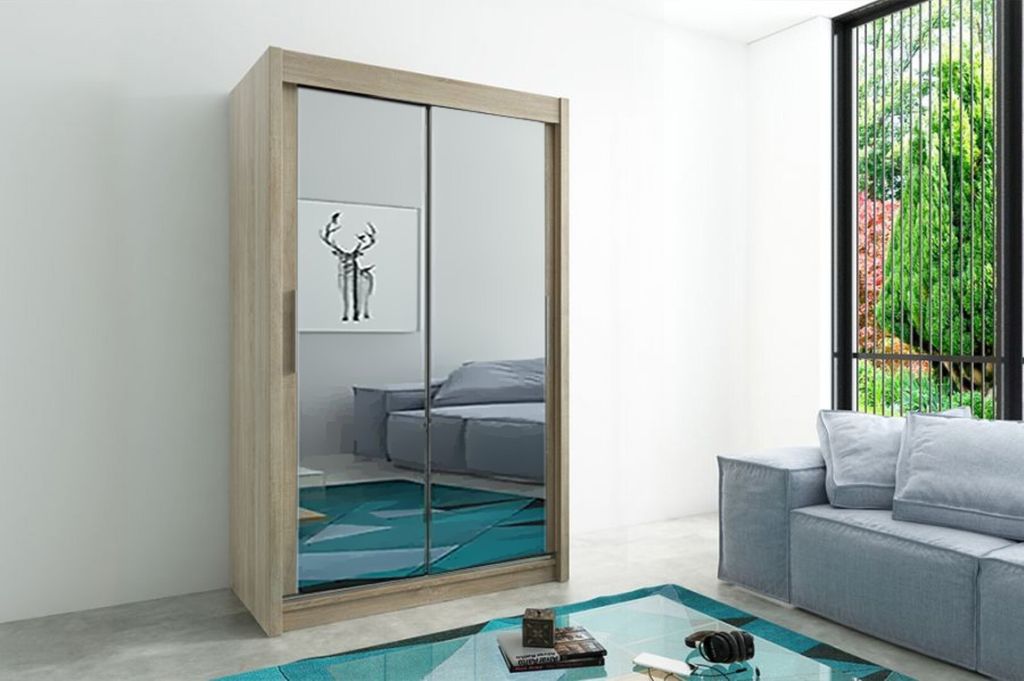 MINIO Kleiderschränke TOKYO 3 150 cm Sonoma