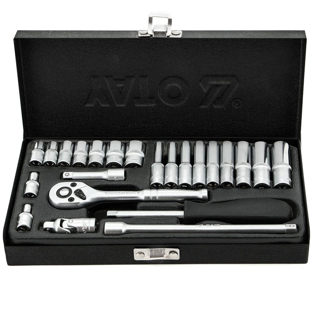 23-teiliger Werkzeugsatz 1/4" – YT-14421 Produktbild 