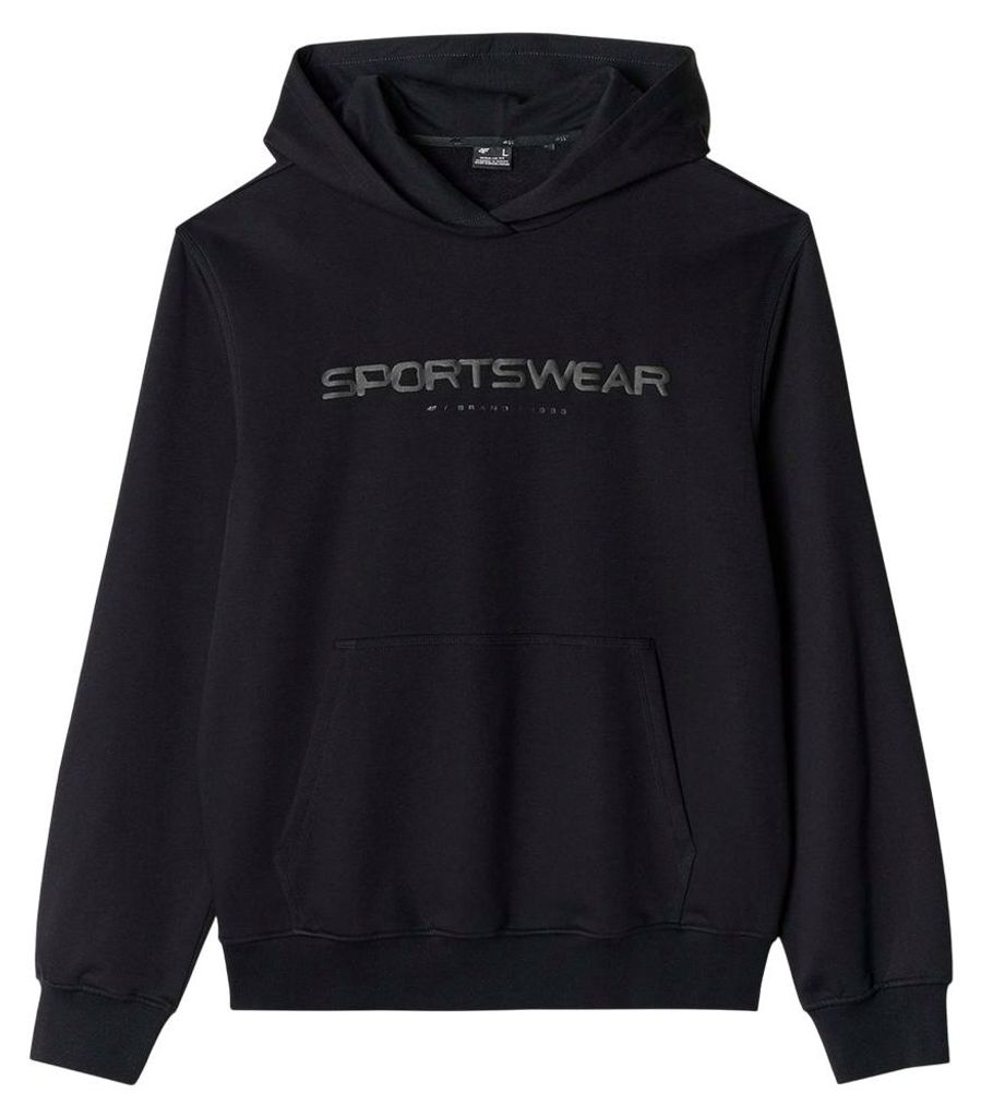 4F - "M1259" Kapuzenpullover für Herren PP5387 (XL) (Schwarz)