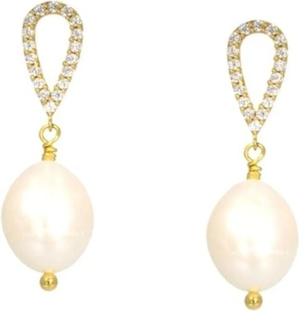 Orecchini Oro 9 Carati New Bling 9NB-PRL9C: Gioiello Donna