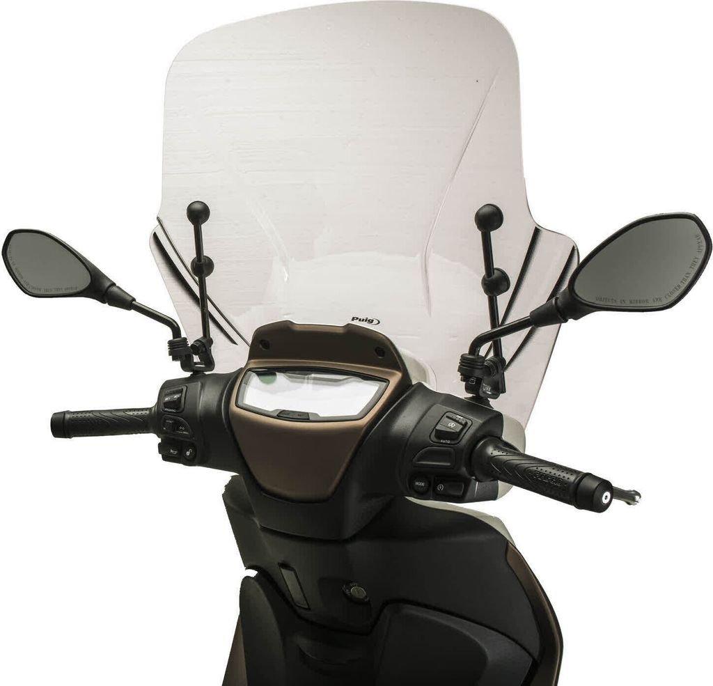 Szyba przednia PUIG T.X. przezroczysta do Piaggio Zdjęcie produktu 
