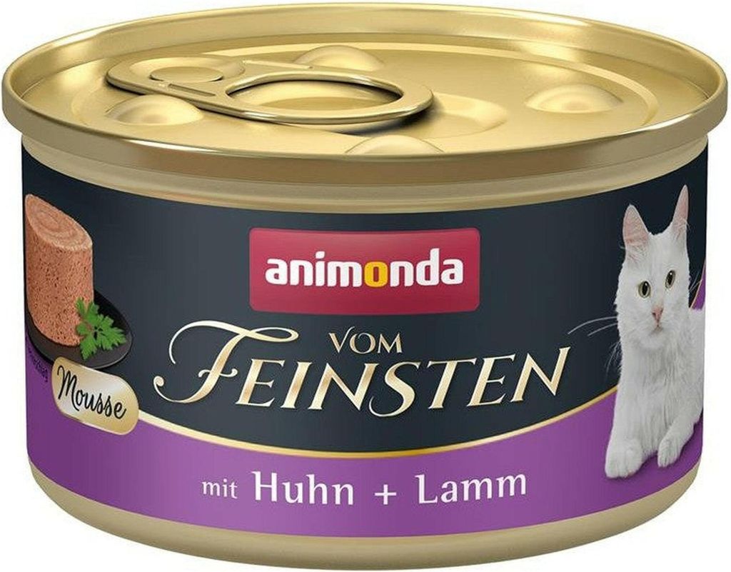 animonda Vom Feinsten Adult mit Huhn + Lamm 85 g, Adult, Produktbild 