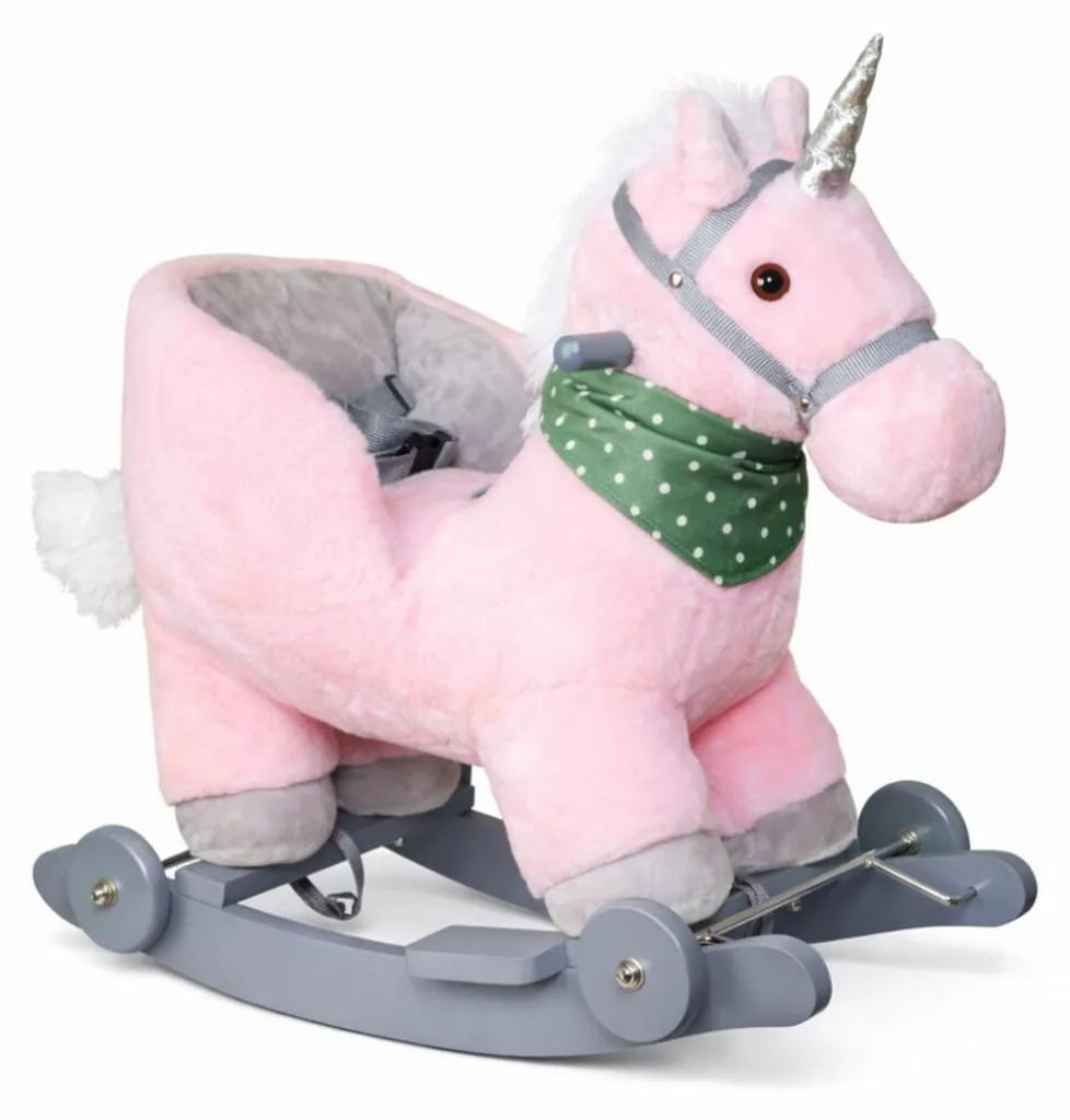 Bascule Licorne avec Roues : le Jouet Évolutif Anti-Ennui pour Enfant