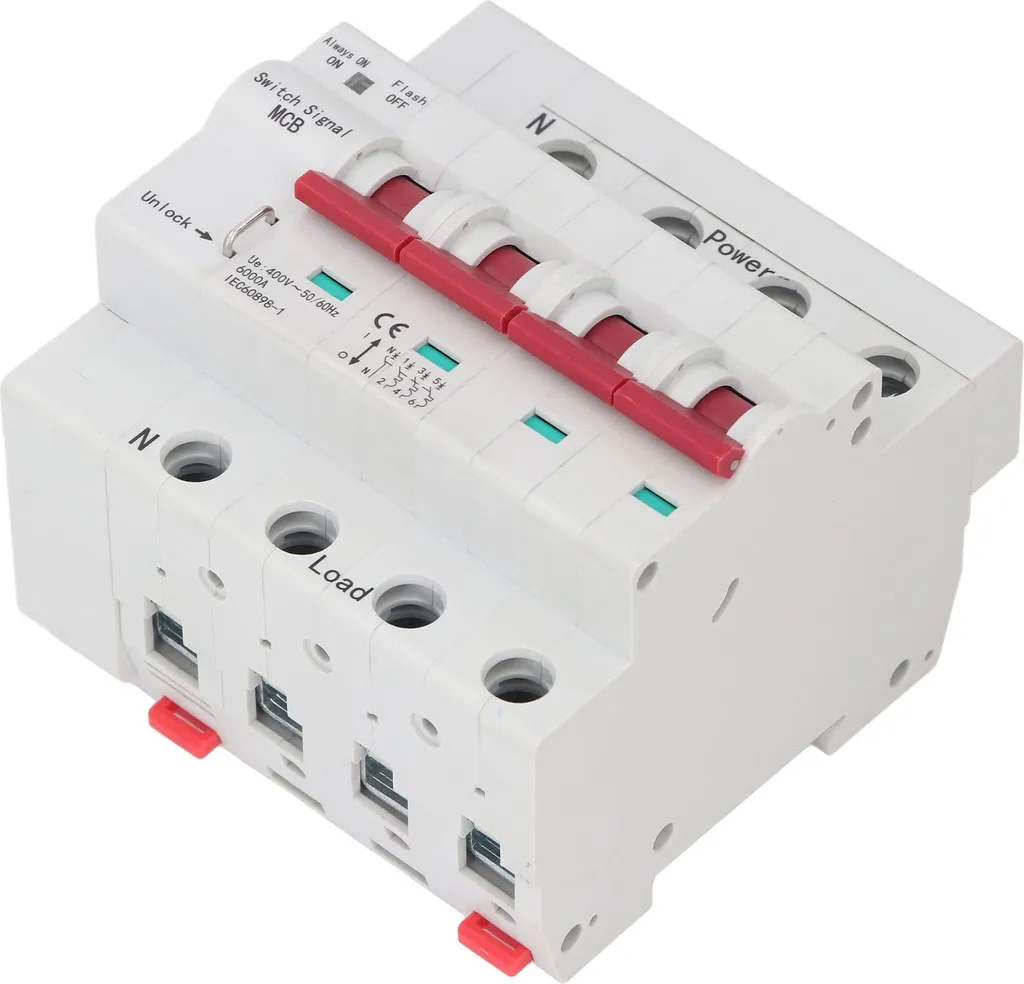 Disjoncteur pour installations extérieures et spectacles 4 pôles 400V - 8