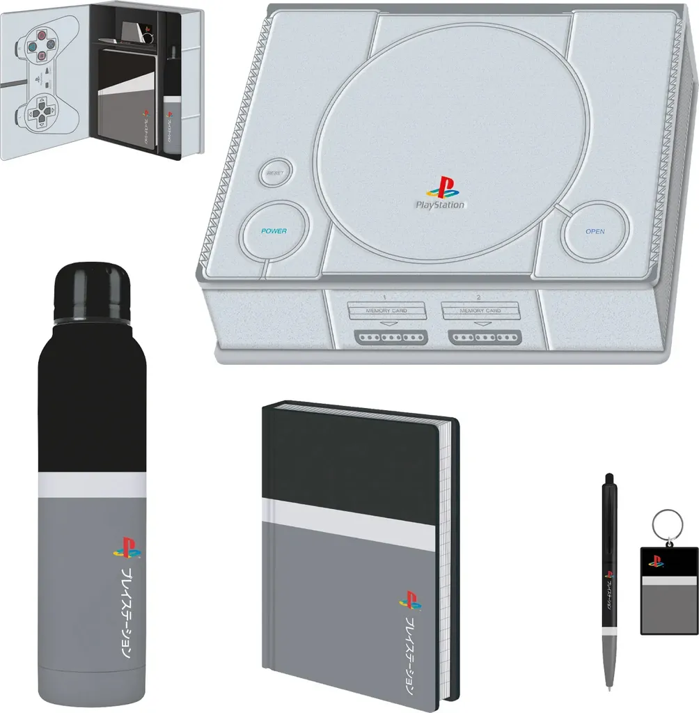 Pack PlayStation PS Classic PM11261 Coffret Cadeau Complet Gris Noir