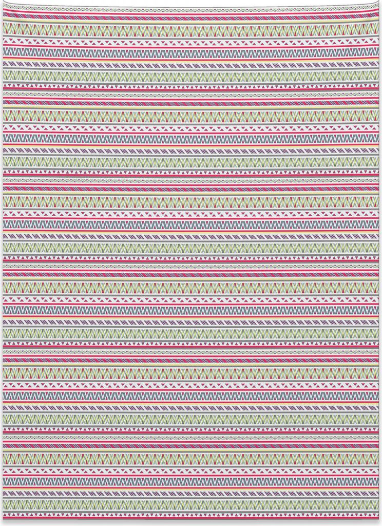 Abakuhaus Stammes Wandteppich, Ethnische abstrakte Streifen aus Weiches Mikrofaser Stoff Kein Verblassen Klare Farben Waschbar, 110 x 150 cm, Dunkl...