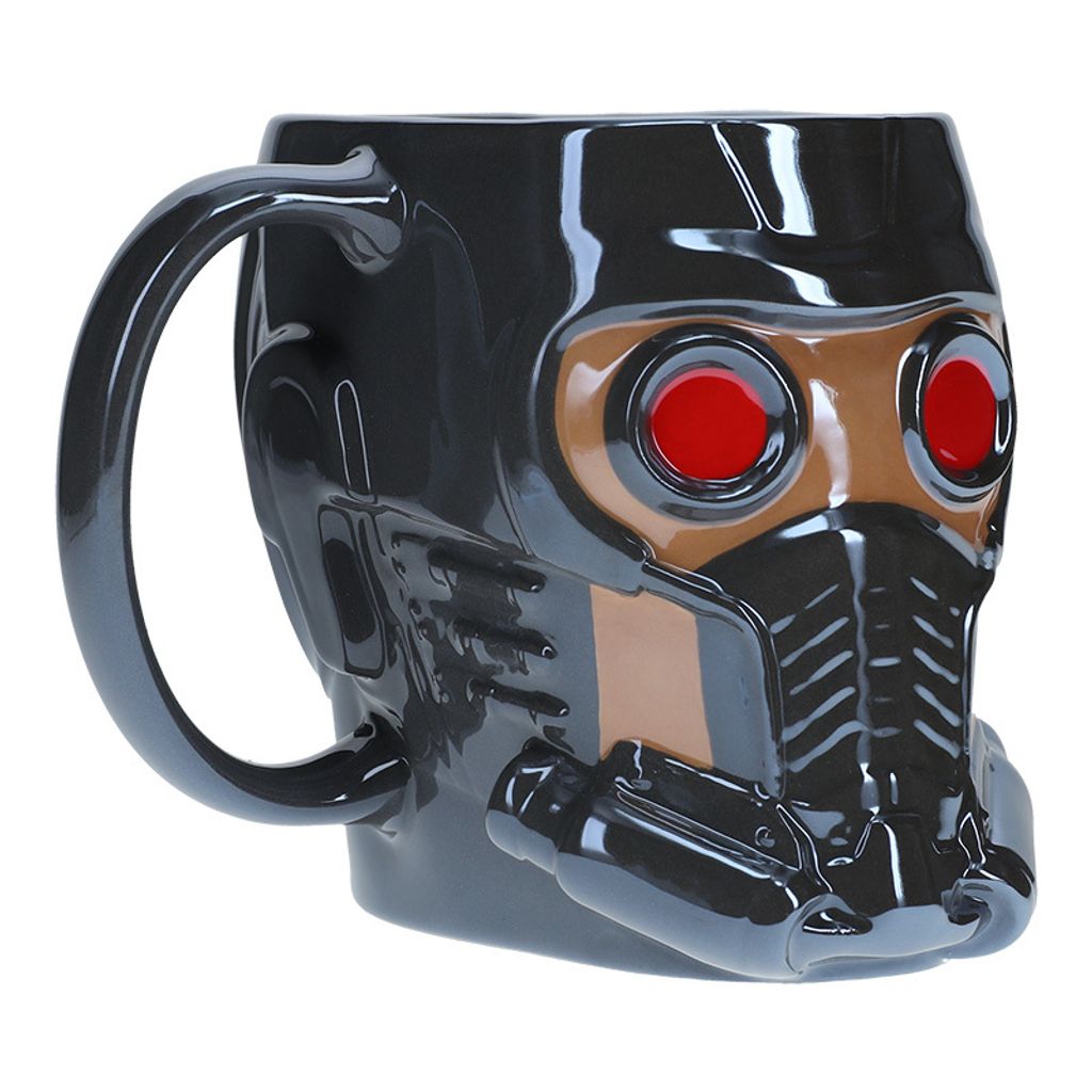 Paladone Starlord Shaped Mug, Pojedyńczy, 0,55 l, Czarny, Zdjęcie produktu 