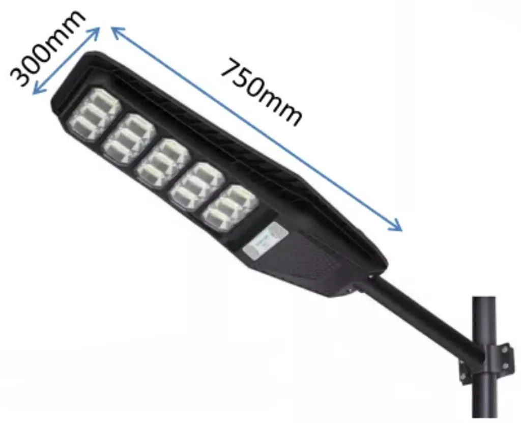 Projecteur LED solaire 300W Pioneer LH8300 puissant avec capteur