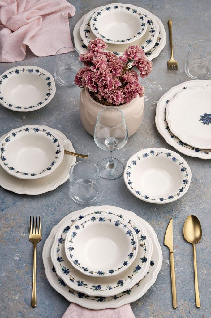 Hermia Concept, Hochwertiges 24-teiliges Dinner Set aus Produktbild 