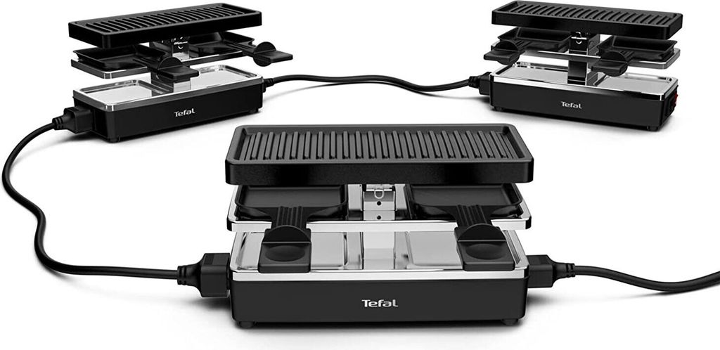 Tefal RE2308 Plug & Share Raclette | 400 Watt | 2 Pfännchen Produktbild 2