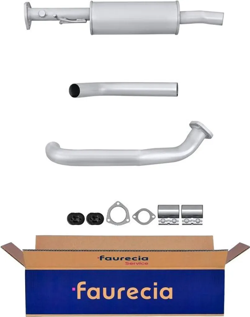 Silencieux central HELLA Easy2Fit pour CHEVROLET REZZO et DAEWOO TACUMA