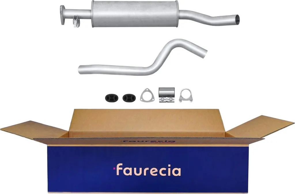 Silencieux intermédiaire Opel Vectra - Pot d'échappement central FAURECIA