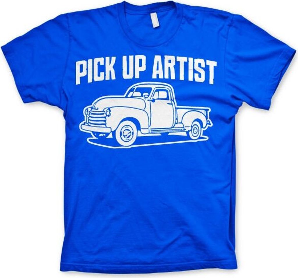 Pick Up Artist T-Shirt - X-Large - Blue