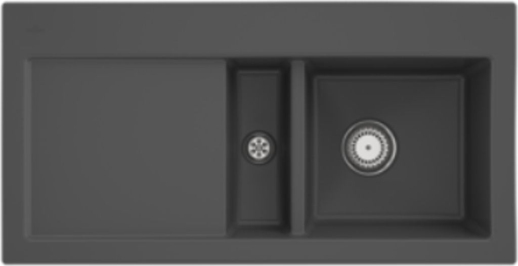 Villeroy & Boch Keramikspüle 671201i4, Subway 60 Einbauspüle - inkl.