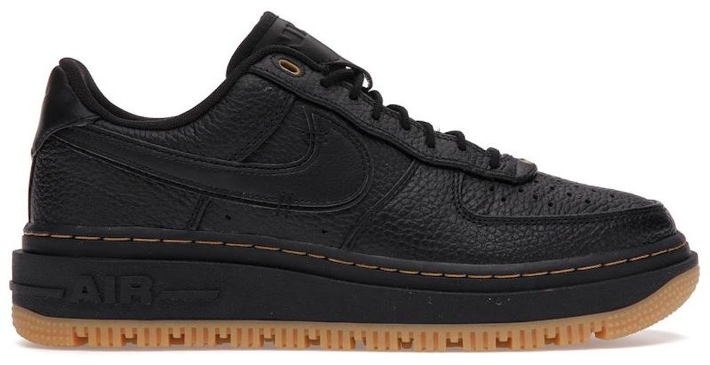Nike Air Force 1 Low Luxe Black Gum - EU 46 Produktbild 