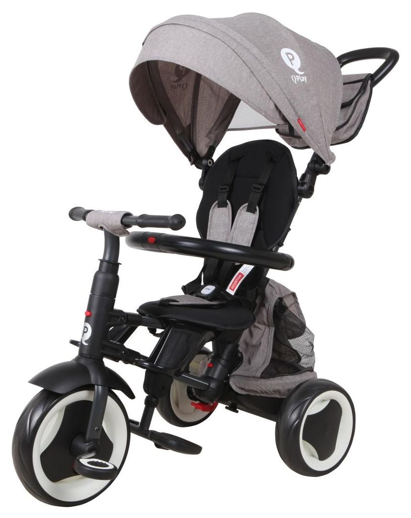 Qplay Dreirad Rito Plus Grau Produktbild 