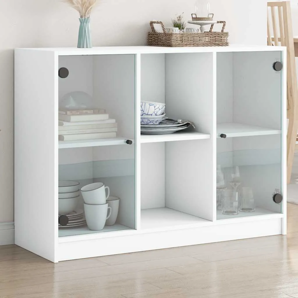 Credenza Bianca per Tutta la Famiglia vidaXL: 102 cm di Ordine
