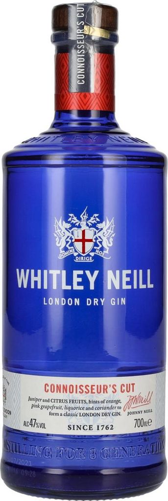 Whitley Neill Connoisseur's Cut Gin Genf Vereinigtes Königreich 70.00 cl 47.0 %