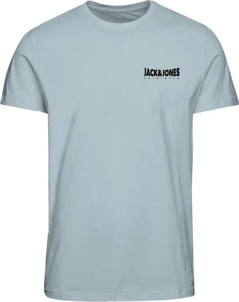 Jack & Jones Poppin Kurzarm-t-shirt Blau 2XL Herren Blau 2XL