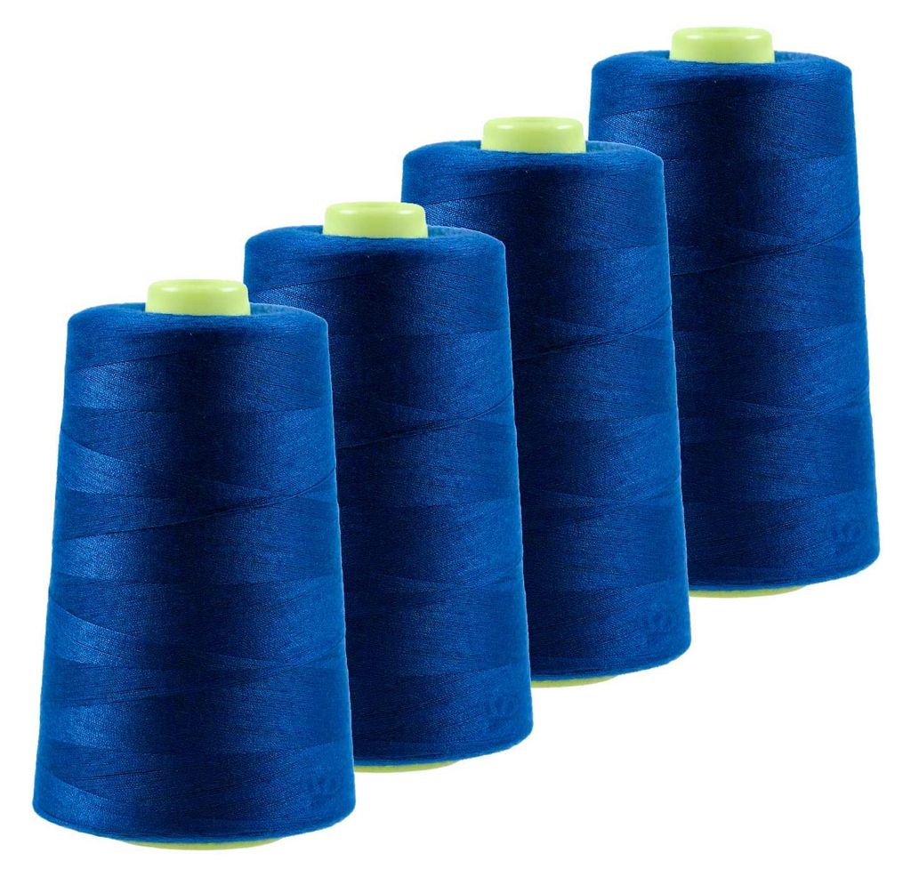 4 x 4572m Qualitäts Overlock-Garn Overlock-Nähgarn  Farbe Produktbild 
