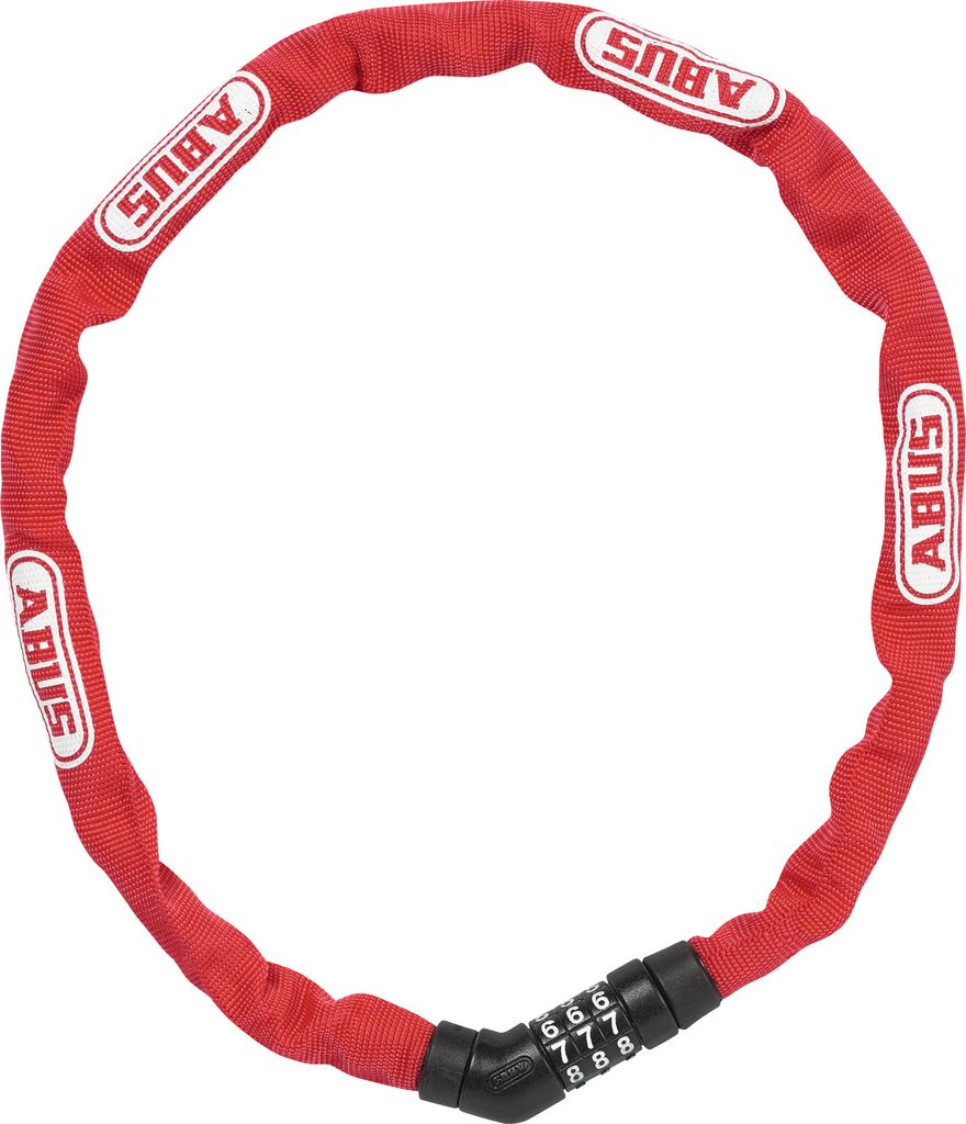 ABUS Kettenschloss Steel-O-Chain 4804C – Zahlenschloss aus Produktbild 