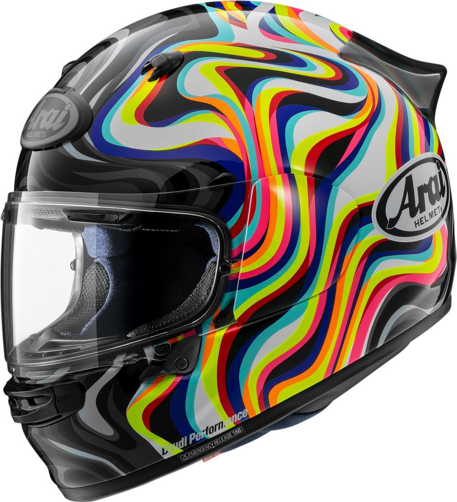 Arai Quantic Swirl Helm, weiß, XL (61/62)