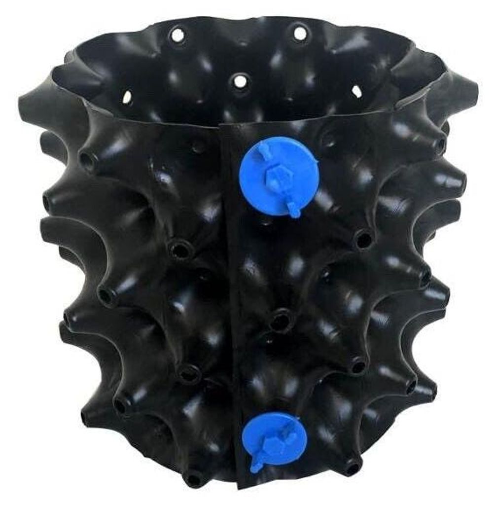 Air Pot 8x 2L Pflanztopf Wurzelwachstum Belüftung Blumentopf Kräuter Gemüse POSH