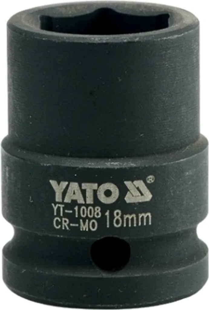 Bicchiere a Impatto 18mm YATO YT-1008 - 1/2" Drive per Meccanica Pesante