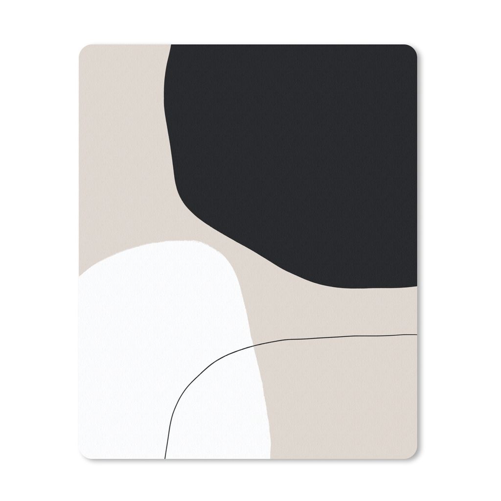MuchoWow Mauspad Mousepad Formulare - Abstrakt - Gestaltung 30x40 cm - Mousepads - Maus Mat - Pad - Mausunterlage - Mausmatten