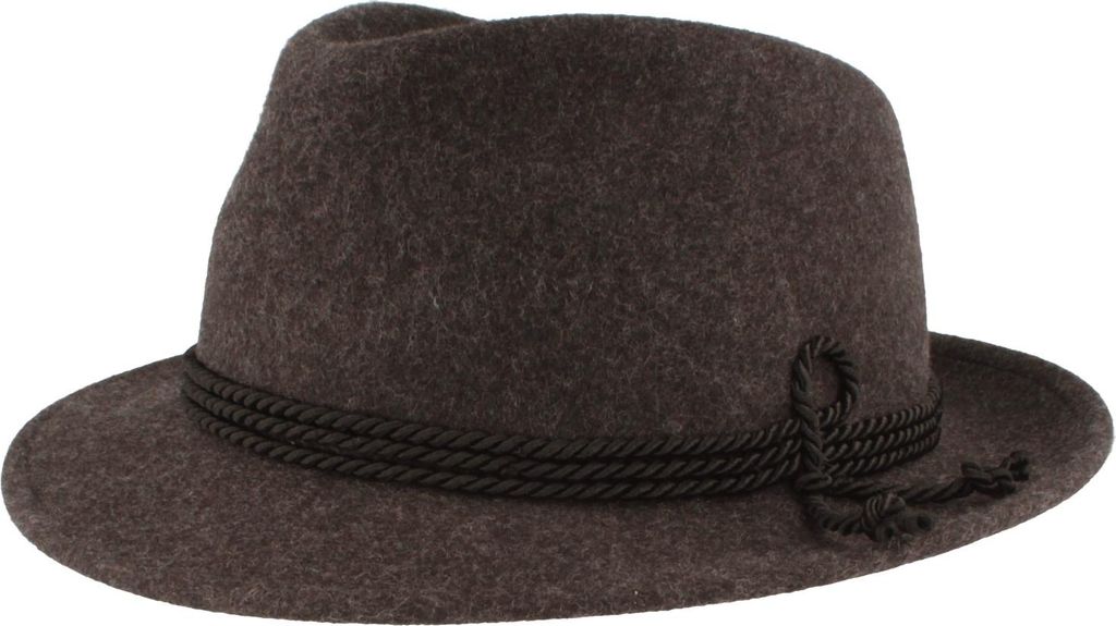 Trachten Trilby "Maleo" Wolle Plus mit Kordel von Hut-Breiter